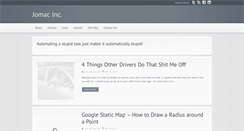 Desktop Screenshot of jomacinc.com